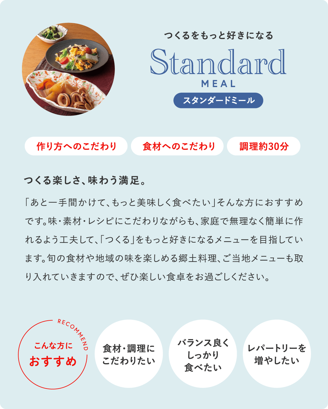 スタンダードミール